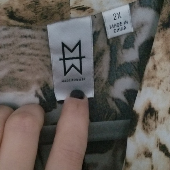 Cheetah print Marc Bouwer Blouse - Picture 4 of 7